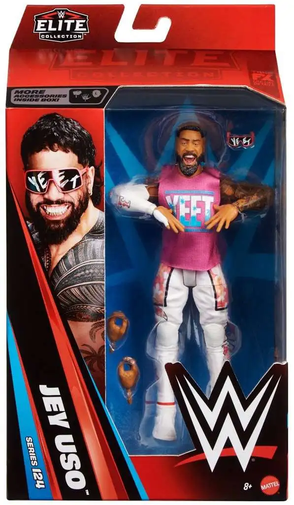 WWE Wrestling Elite Collection Series 124 Jey Uso Action Figure