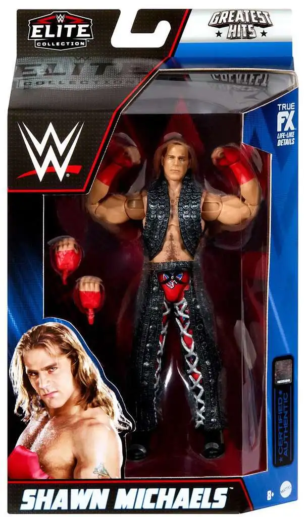 WWE Wrestling Elite Collection Greatest Hits Shawn Michaels Action Figure