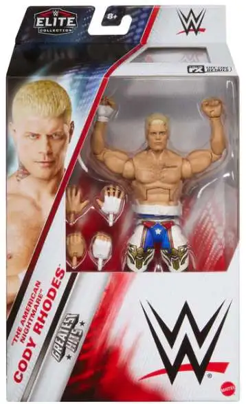 WWE Wrestling Elite Collection Greatest Hits 2025 Cody Rhodes 2 Action Figure (Pre-Order ships July)