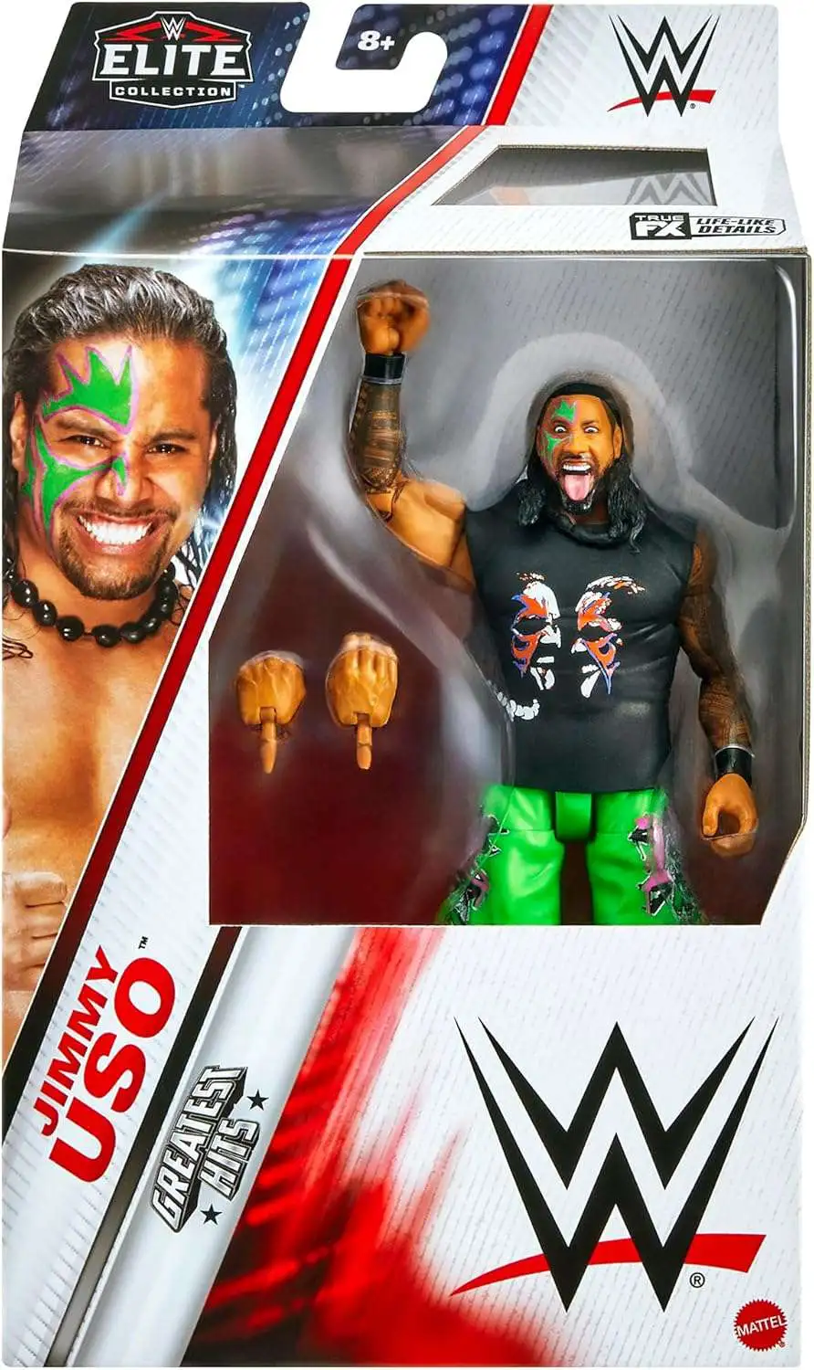 WWE Wrestling Elite Collection Greatest Hits 2025 Jimmy Uso Action Figure