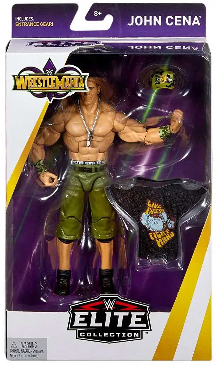 WWE Wrestling Elite Collection WrestleMania 34 John Cena Action Figure  [Entrance Gear]