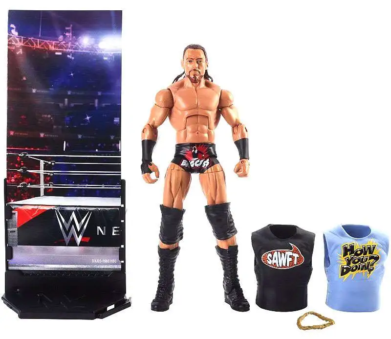 WWE Wrestling Mattel Elite Lot ENZO Big Cass Shirts accessoires 6" figurines sawft 