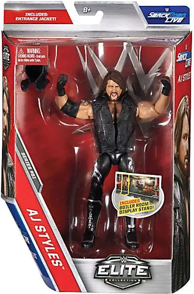 AJ Styles Details about   WWE: Wrestling 3" Action Figure Toy Mattel Micro Collection, 
