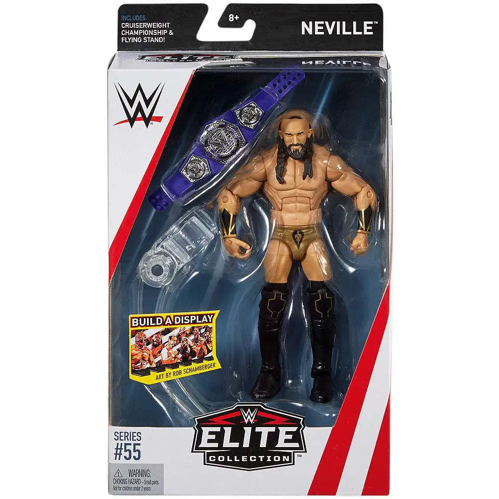 WWE Elite Series #55 Neville 6" Action Figure Brand New Cruiserweight 205 Live 