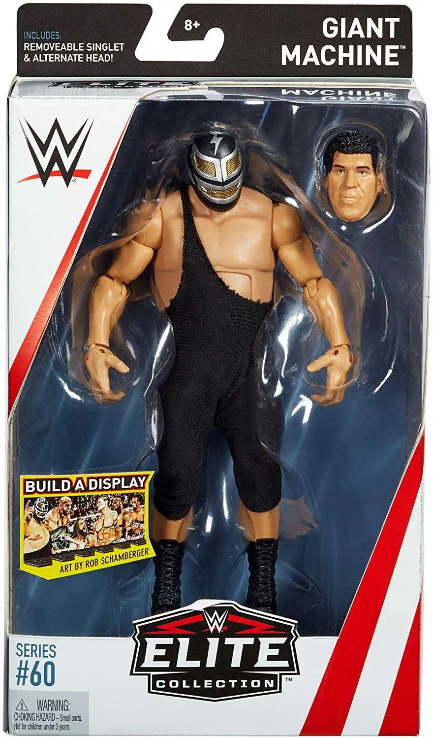 Wwe Wrestling Elite Collection Series 60 Giant Machine 7 Action Figure Removeable Singlet