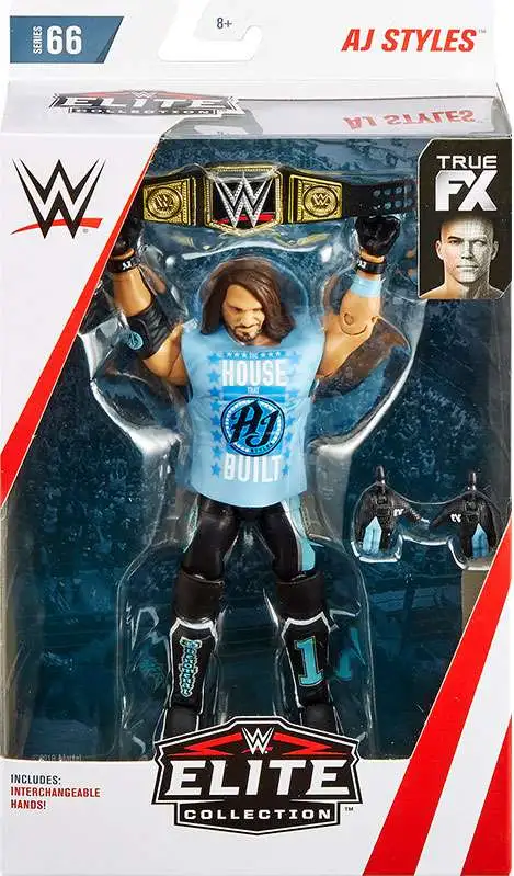 WWE AJ Styles Series 66 68b Figure Mattel for sale online 