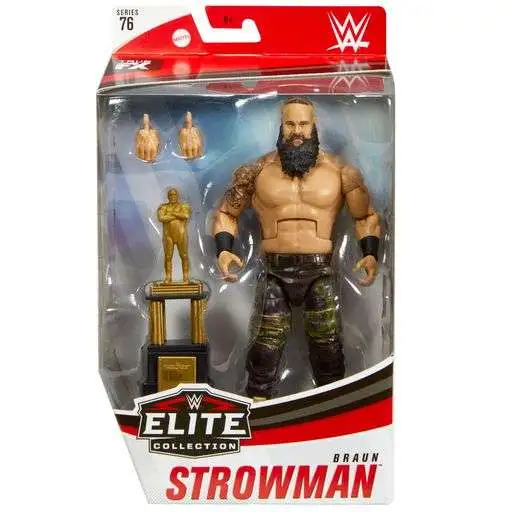 WWE Wrestling Elite Collection Series 76 Braun Strowman 7 Action Figure ...