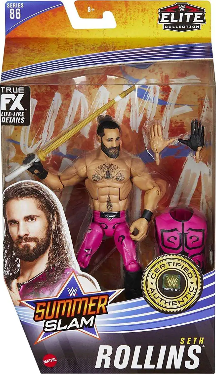 WWE Mattel Seth Rollins Action Figure Series 92 Action Figure Brand New 