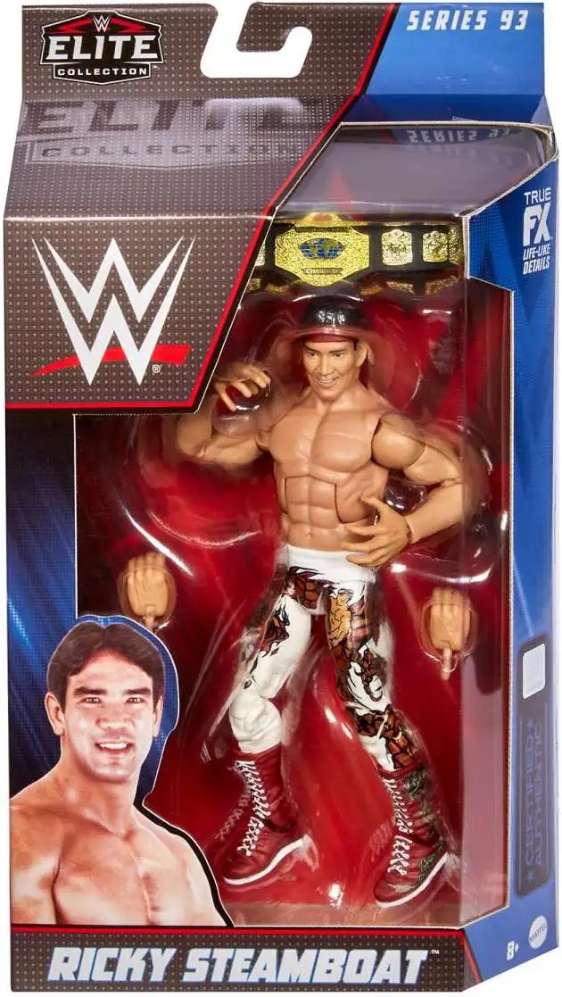 WWE Wrestling Elite Collection Series 93 Ricky "The Dragon" Steamboat Action Figure [Regular White Gear]