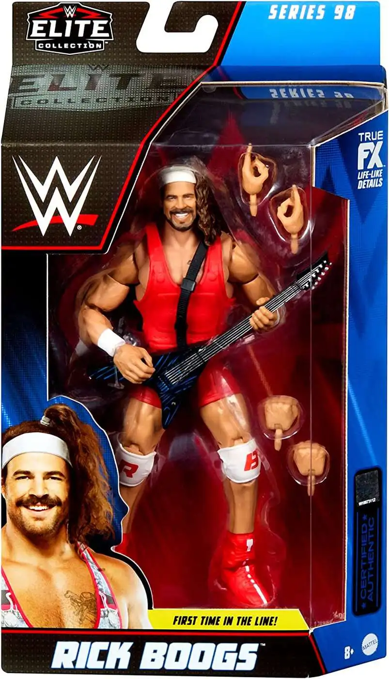 WWE Wrestling Elite Collection Series 98 Rick Boogz Action Figure [Chase Red Gear]