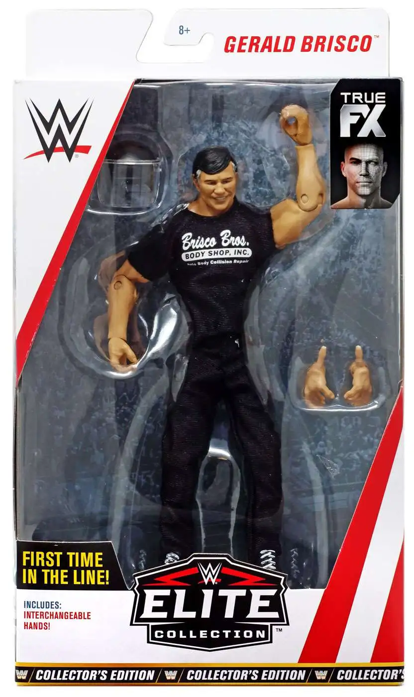 WWE Wrestling Elite Collection Gerald Brisco Exclusive Action Figure