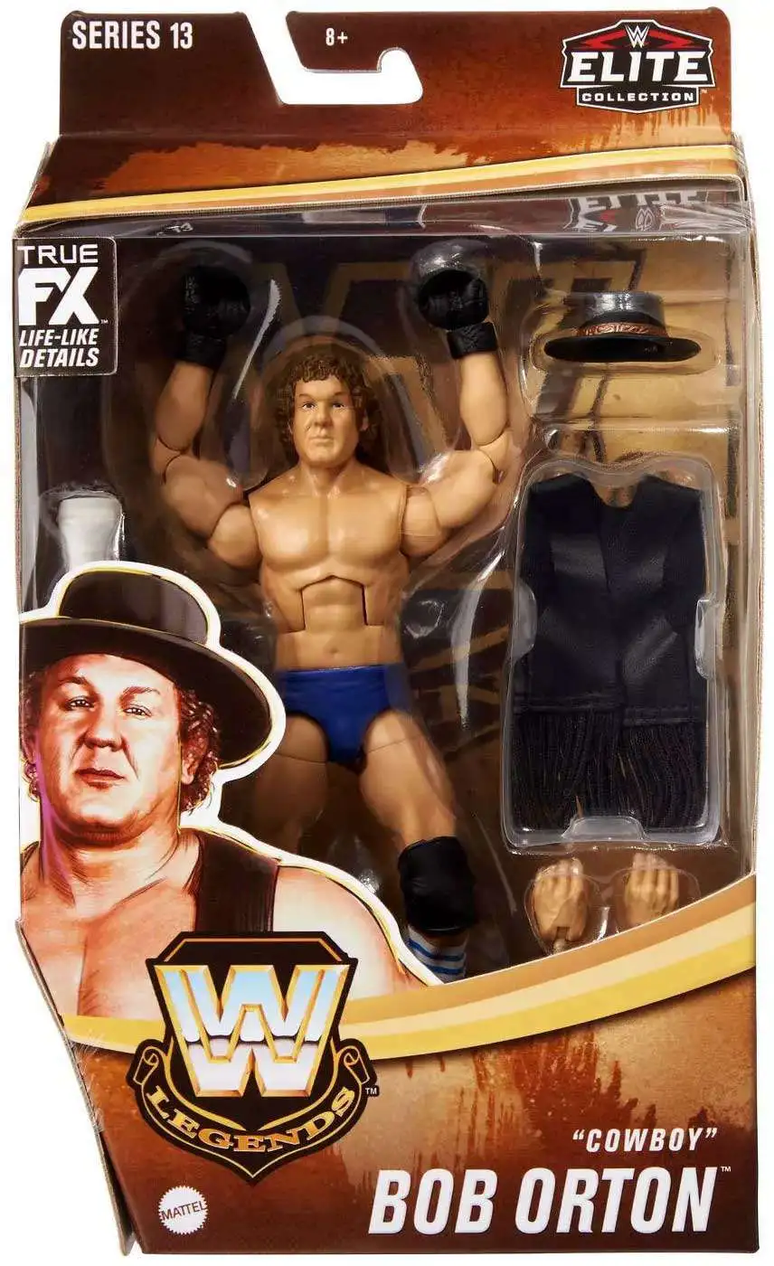 WWE Cowboy Bob Orton Flashback series Walmart Exclusive Action Figure loose 