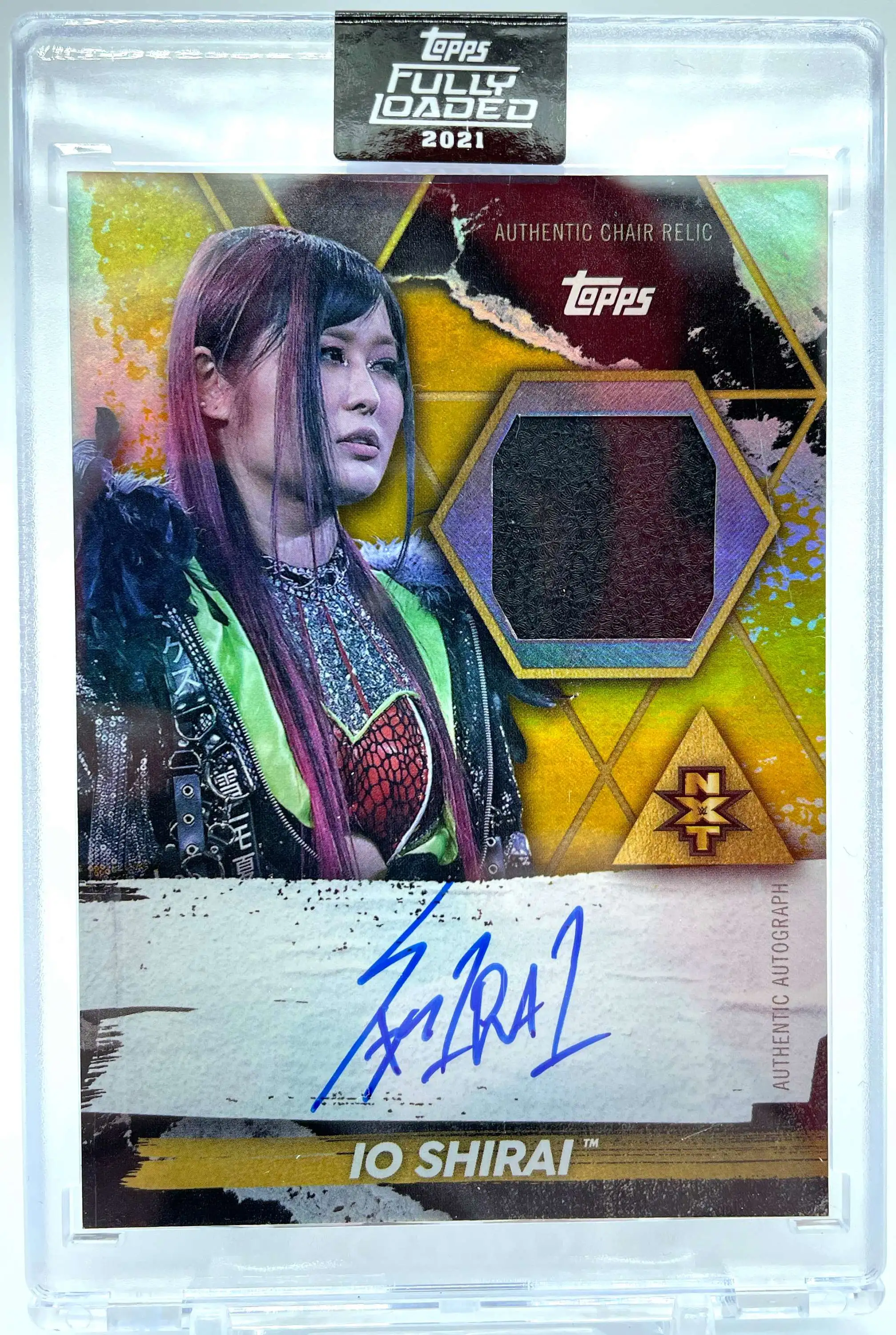 WWE Wrestling Topps 2021 Fully Loaded Io Shirai 275 Single Sports