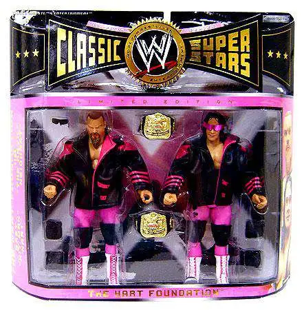 スポーツ WWE Hart Foundation Action Figure 2-Pack WWE Coliseum Collection Hart Foundation Action Figure 2-Pack