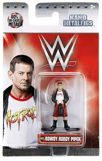 WWE Wrestling Nano Metalfigs Rowdy Roddy Piper 1.5-Inch Diecast Figure W24