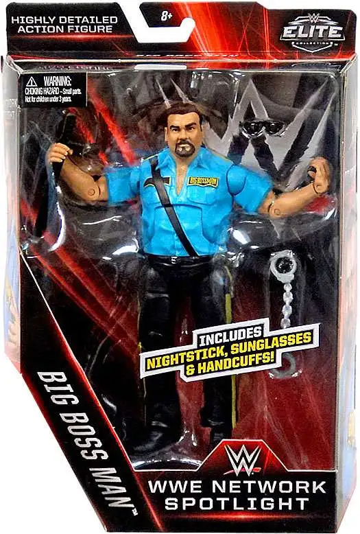 WWE Mattel Elite POLICE NIGHTSTICK CLUB Wrestling Figure Accessories BIG BOSSMAN 