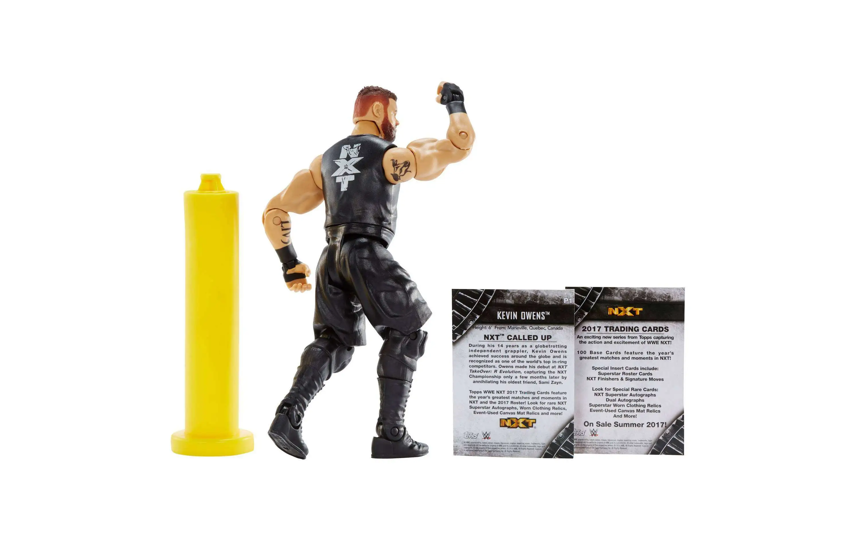WWE KEVIN OWENS FIGURE SERIES 58 NXT CHAMPION 2015 FIRST IN LINE 
