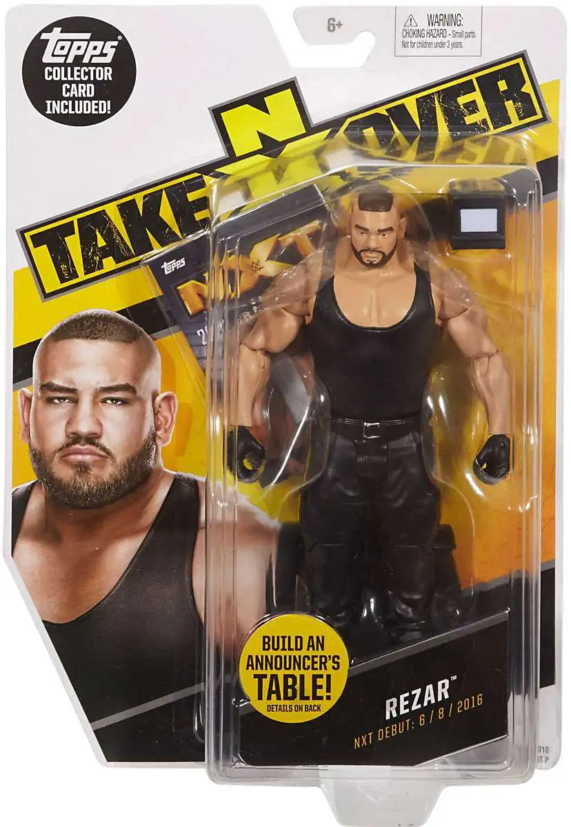 WWE NXT Takeover Rezar Action Figure 