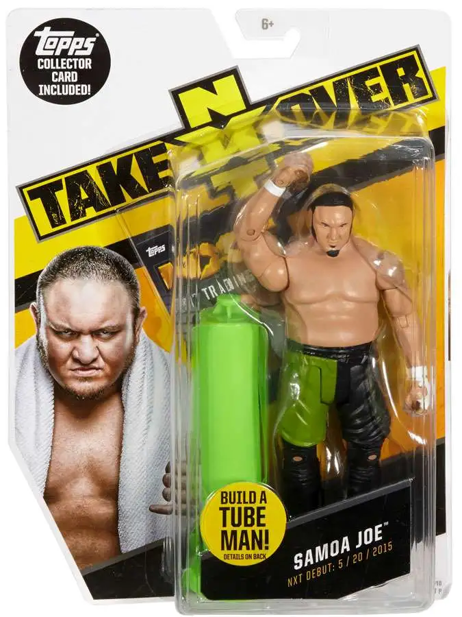 WWE Wrestling NXT Takeover Samoa Joe Exclusive Action Figure [Build A Tube Man!]