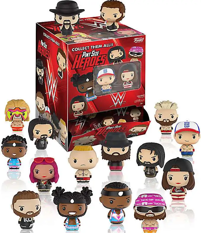 Funko WWE Wrestling Pint Size Heroes WWE Mystery Box [24 Packs]