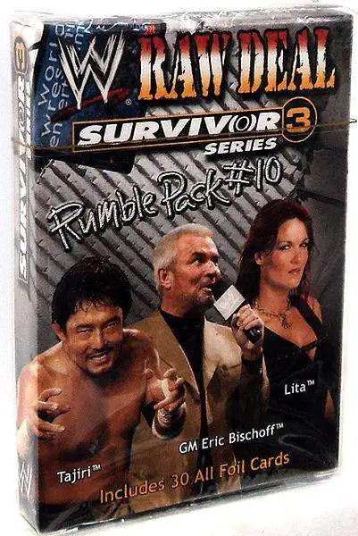 WWE Wrestling Raw Deal Trading Card Game Survivor Series 3 Rumble Pack #10 Starter Deck #10