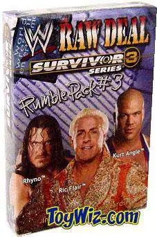 WWE Wrestling Raw Deal Trading Card Game Survivor Series 3 Rumble Pack #3 Starter Deck #3