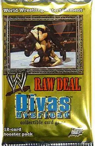 WWE Wrestling Raw Deal Trading Card Game Divas Overload Booster Pack 12 ...