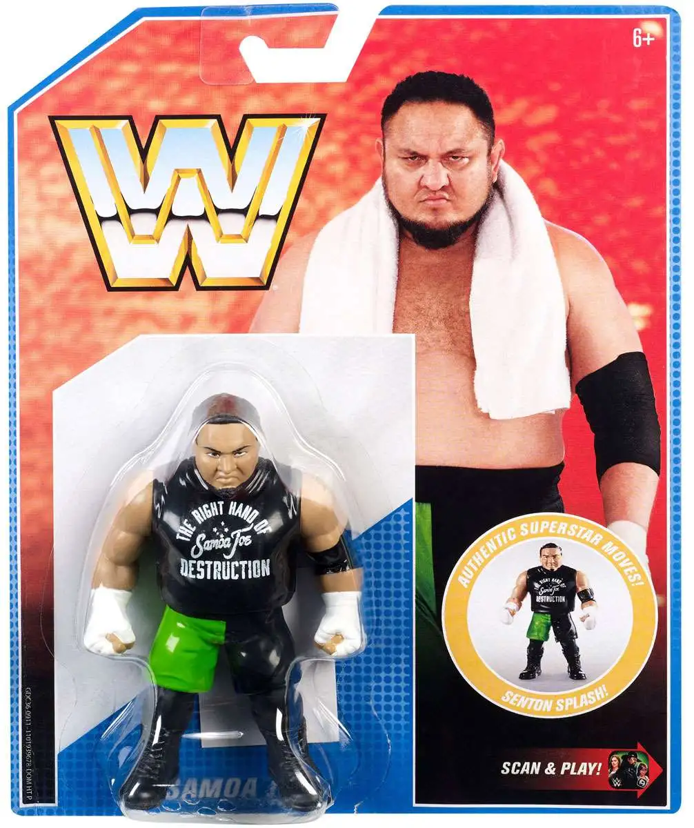 WWE Wrestling Retro Samoa Joe Action Figure