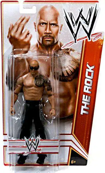 4 Inches Tall New 2012 Mattel WWE Mini Wrestler THE ROCK 