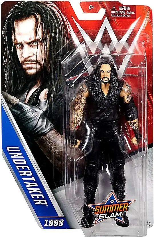 WWE Wrestling Summer Slam Undertaker 6 Action Figure 1998
