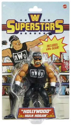 WWE Wrestling Retro Superstars "Hollywood" Hulk Hogan Action Figure [Damaged Package]