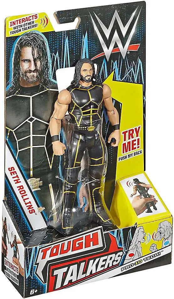 WWE Wrestling Tough Talkers Seth Rollins Action Figure