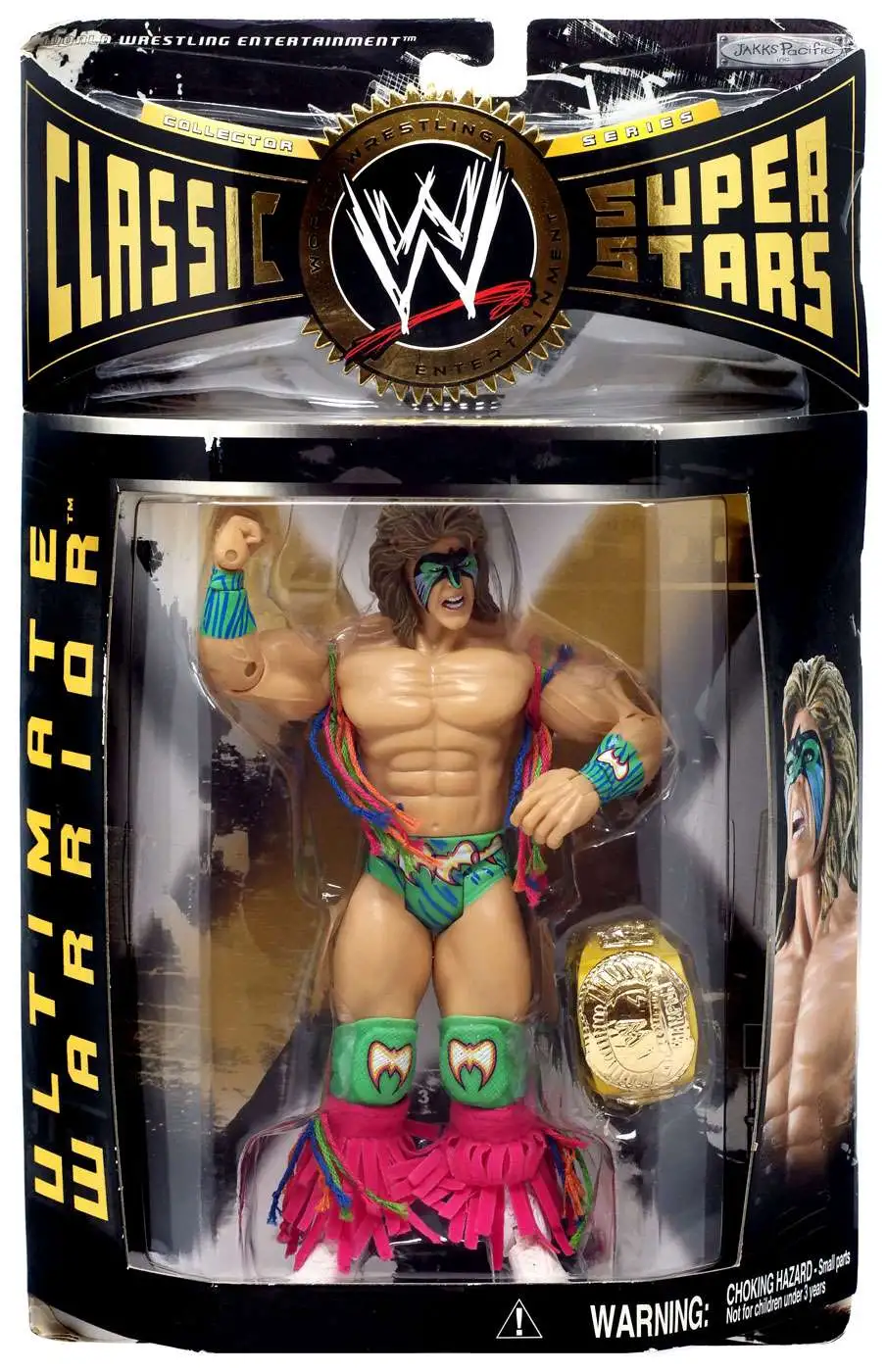 WWE Wrestling Classic Superstars Series 3 Ultimate Warrior Action Figure