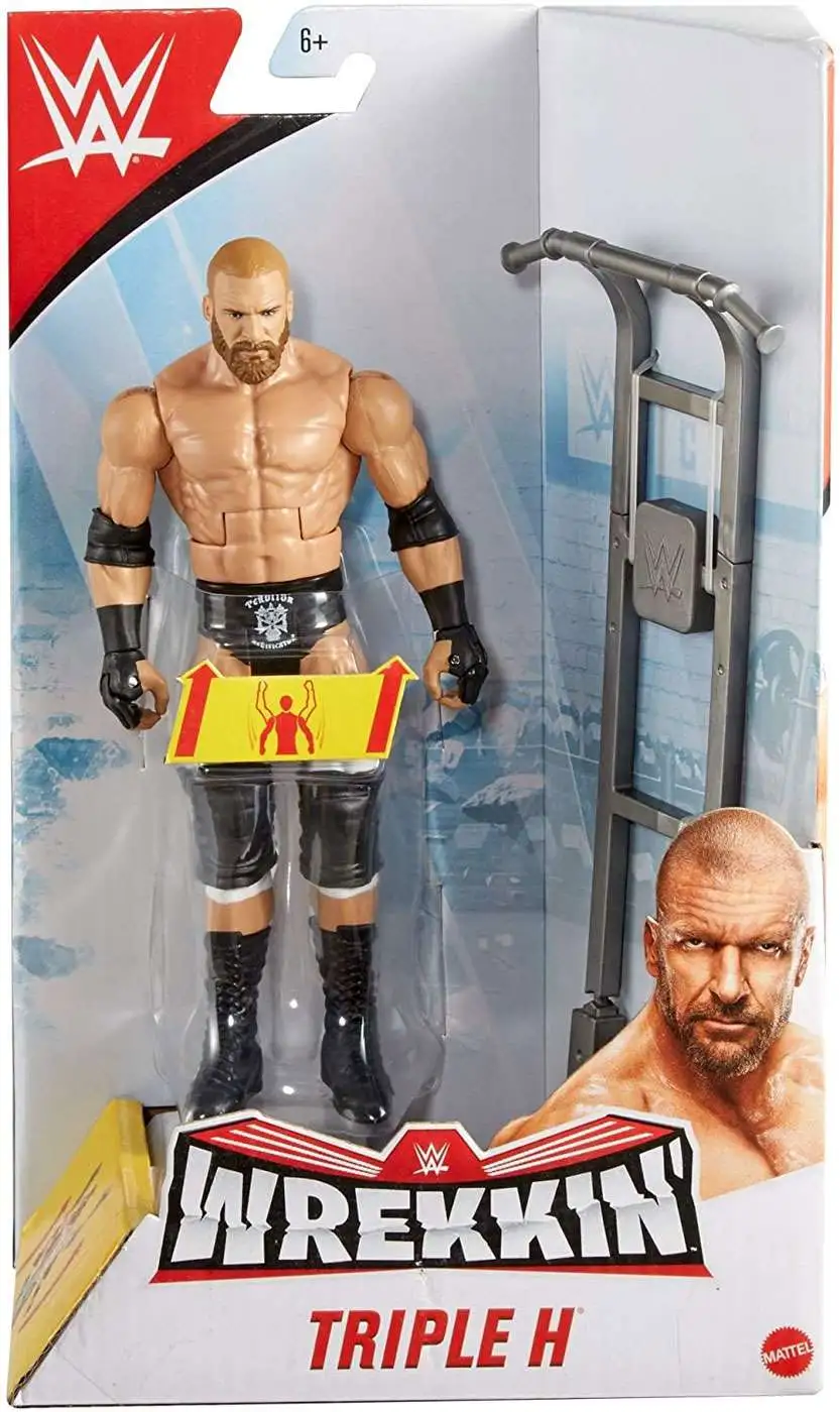 WWE Wrestling Wrekkin' Triple H Action Figure