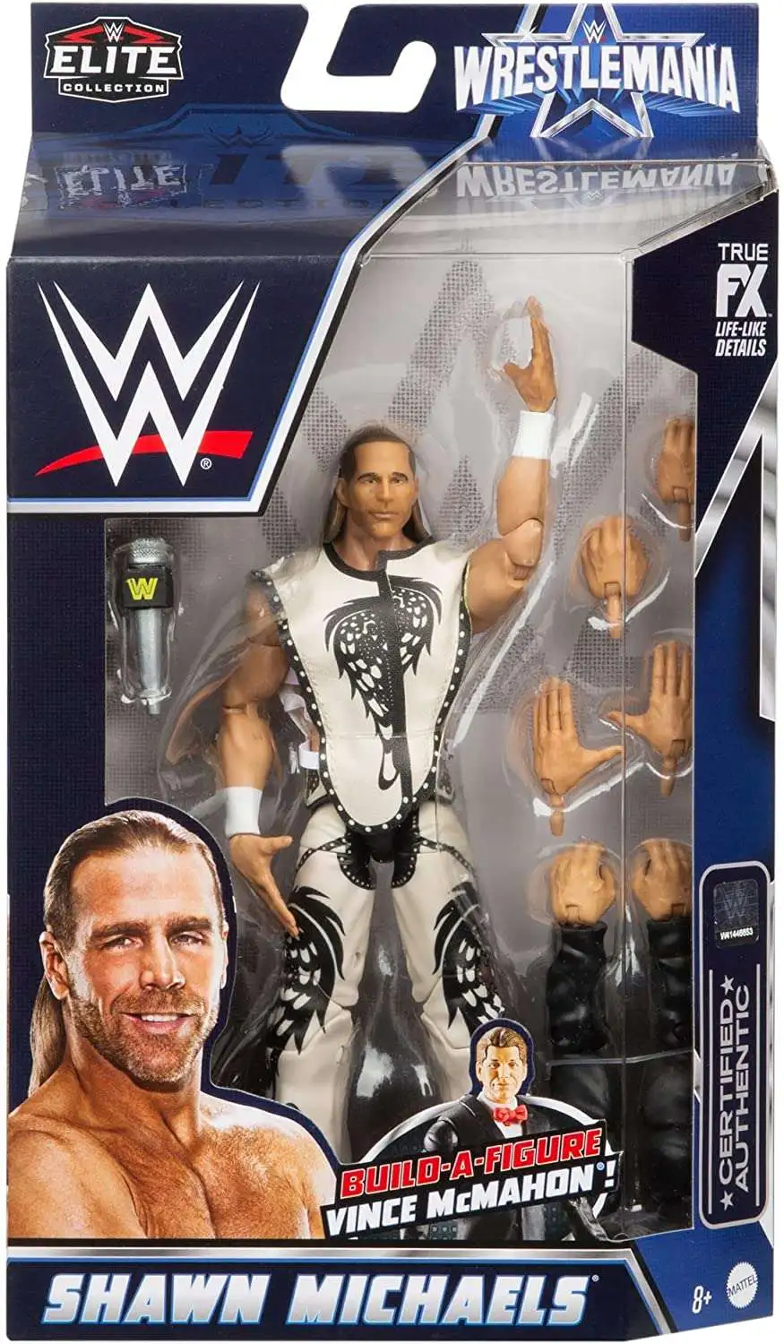WWE Wrestling Elite Collection WrestleMania Shawn Michaels