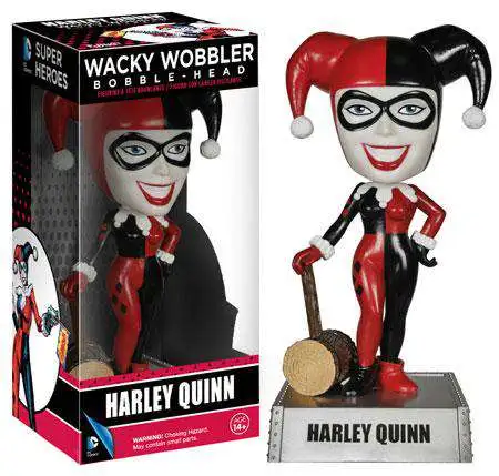 Funko Wacky Wobbler Batman Harley Quinn Bobblehead Figure 