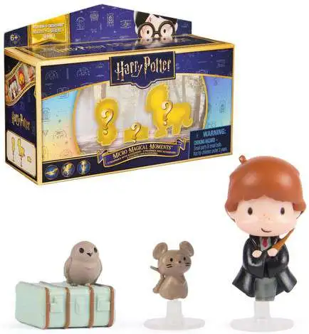 Harry Potter Wizarding World Micro Magical Moments Wizards & Creatures Series 3 1.5-Inch Mystery Figure 2-Pack [2 RANDOM Figurines with Accessory]