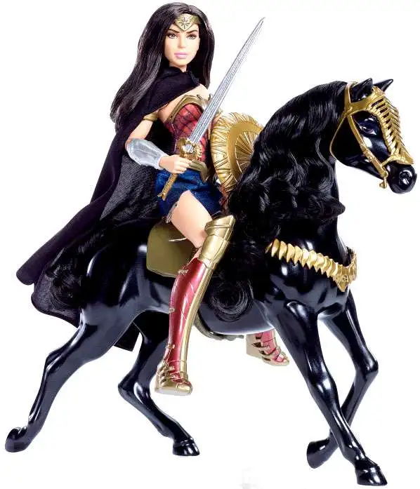 12" Mattel DC Wonder Woman Queen Hippolyta Doll & Horse 