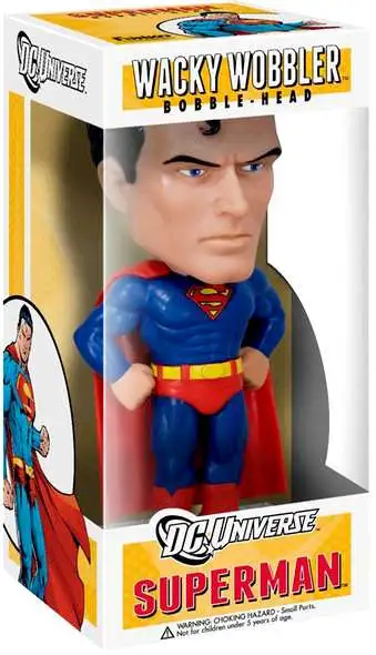 Superman wacky wobbler Bobble Head Figure Set, BATMAN/SUPERMAN 