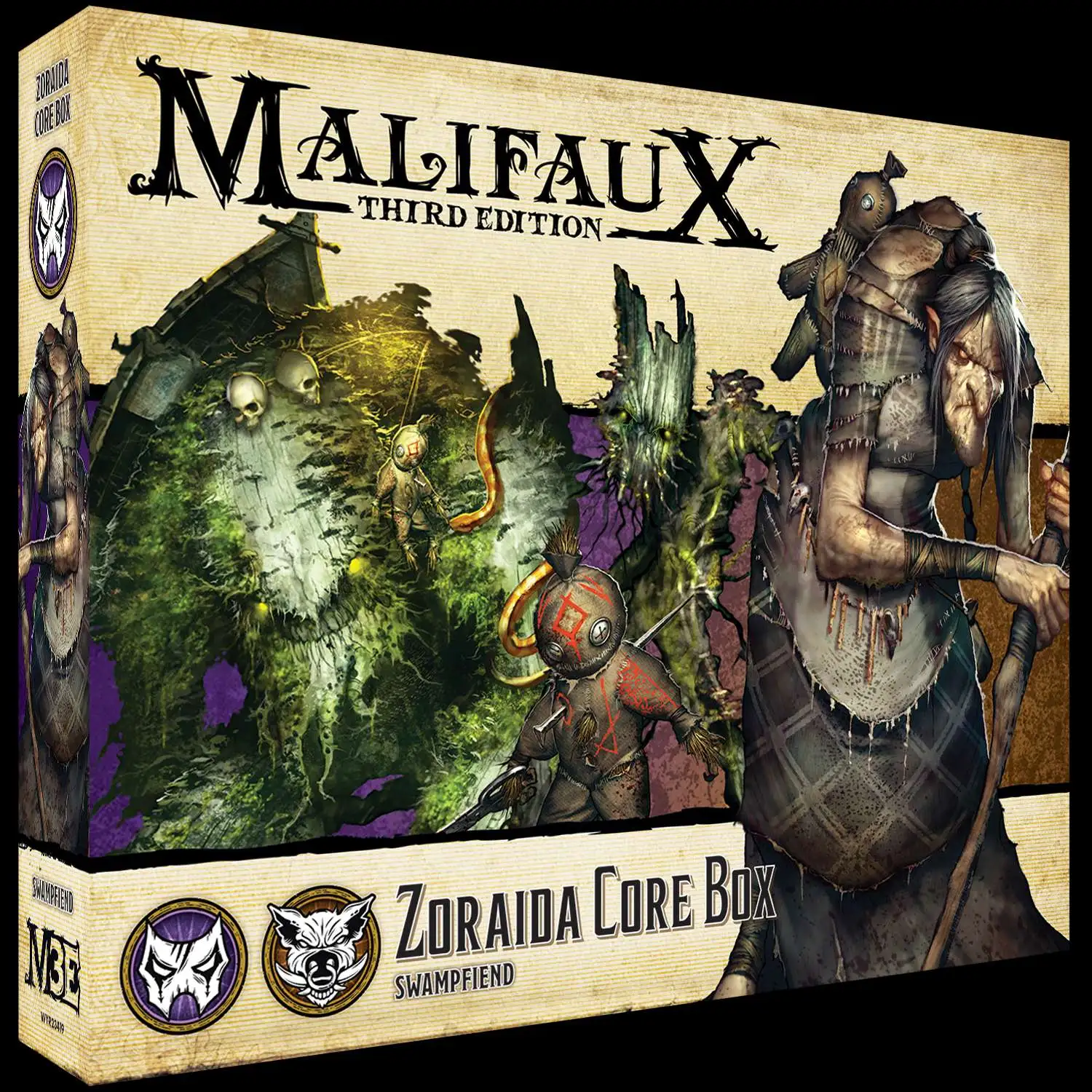 Malifaux Third Edition Zoraida Core Box Miniatures