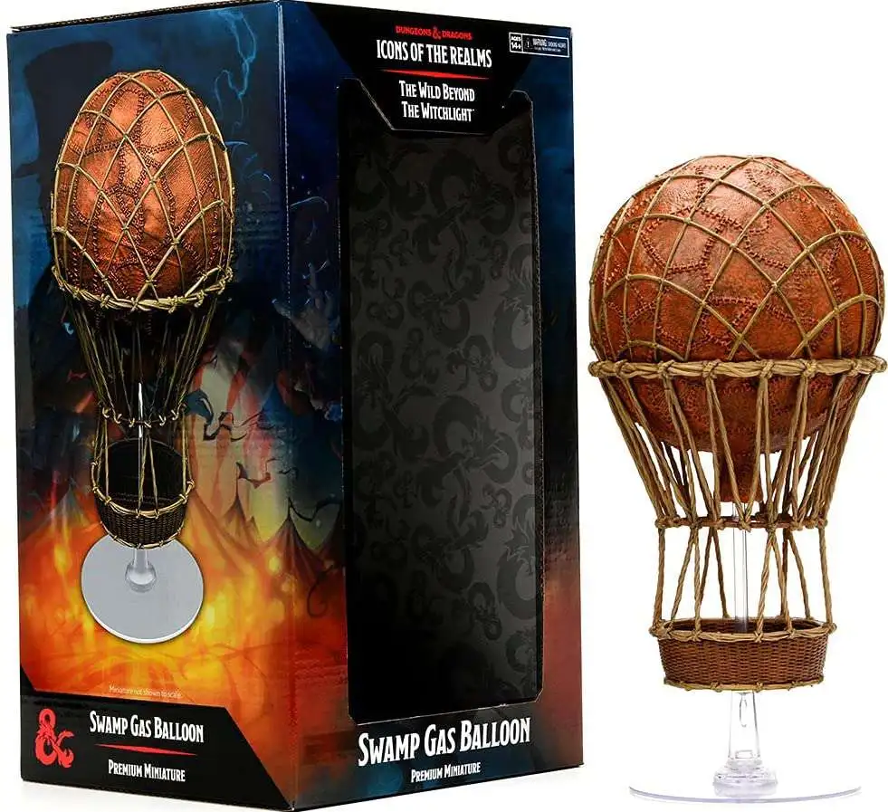 Dungeons & Dragons Icons of the Realms The Wild Beyond the Witchlight Swamp Gas Balloon Premium Miniature