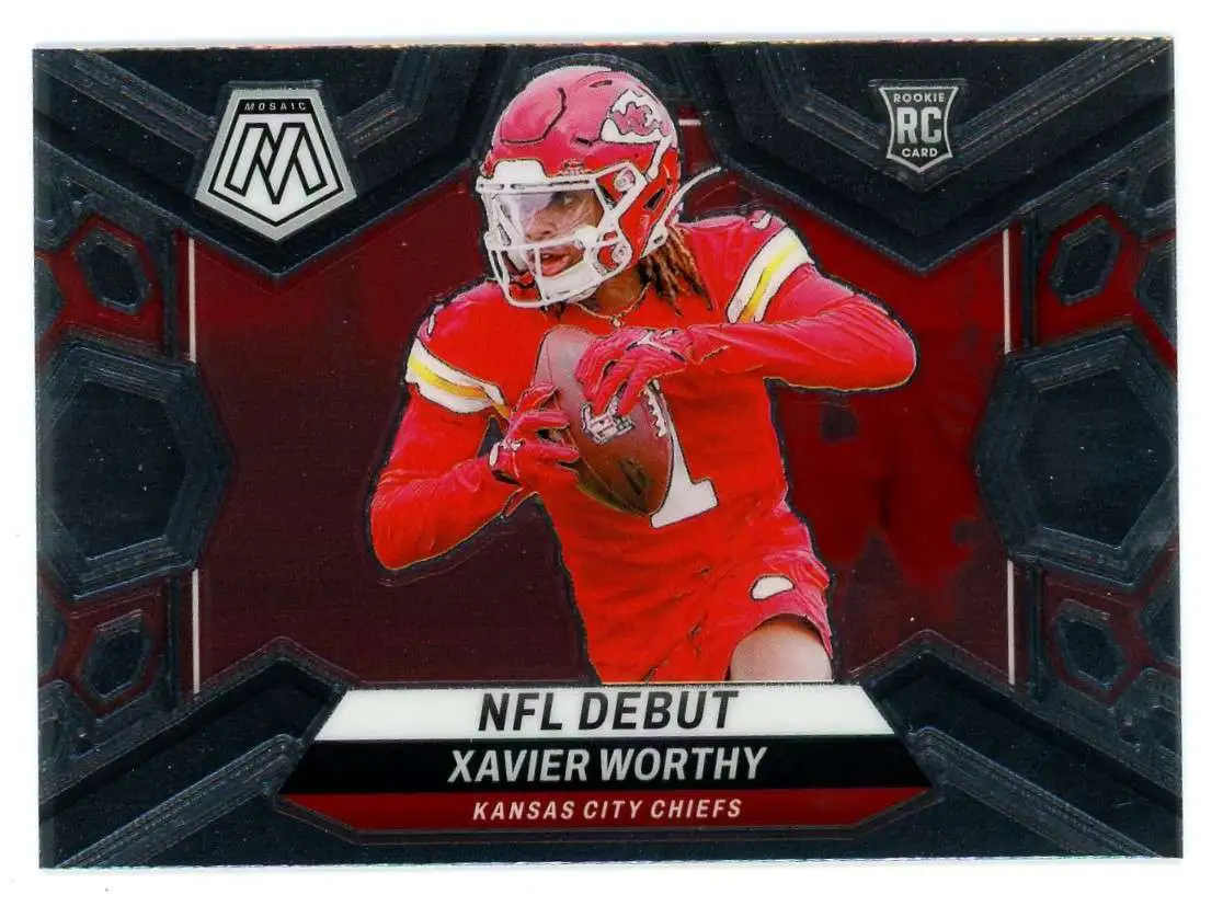 NFL 2024 Panini Mosaic Football Debut Xavier Worthy #285 [Rookie]