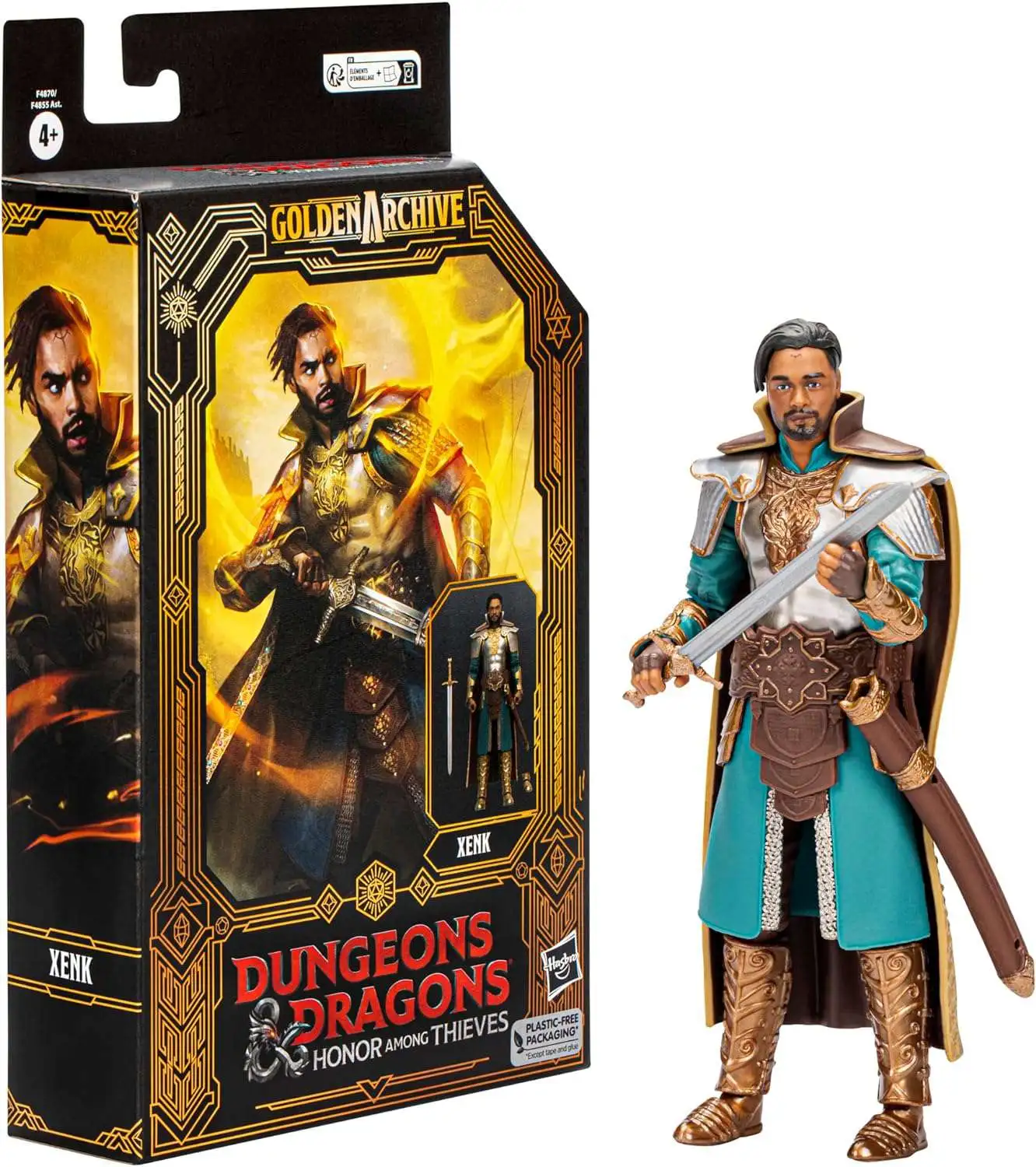 Dungeons & Dragons Honor Among Thieves Golden Archive Xenk Action Figure