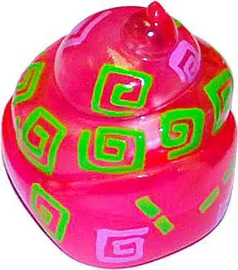 Xia-Xia Pets Hermit Crab Hot Pink with Green Swirls Shell