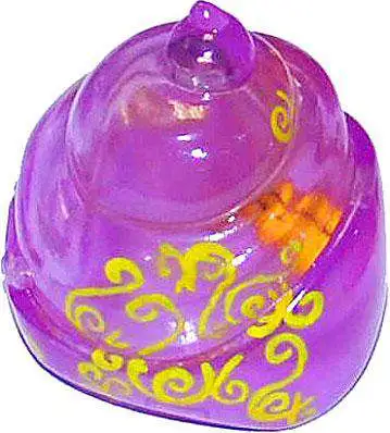 Xia-Xia Pets Hermit Crab Purple with Yellow Swirls Shell