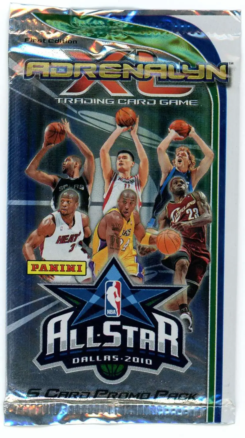 NBA 2010 Panini Adrenalyn XL Dallas All Star Promo Booster Pack [6 Cards]