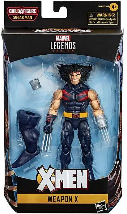 Hasbro Marvel Legends Weapon X Wolverine Loose Figure 6" X Men Age of Apocalypse 