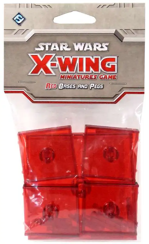 STAR Wars X-Wing Miniatures le basi ed esegue il pegging-Chiaro 