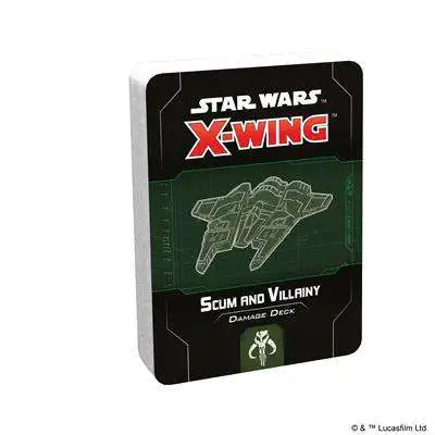 Star Wars X-Wing Miniatures Game Scum and Villainy Damage Deck Expansion Pack [2nd Edition]