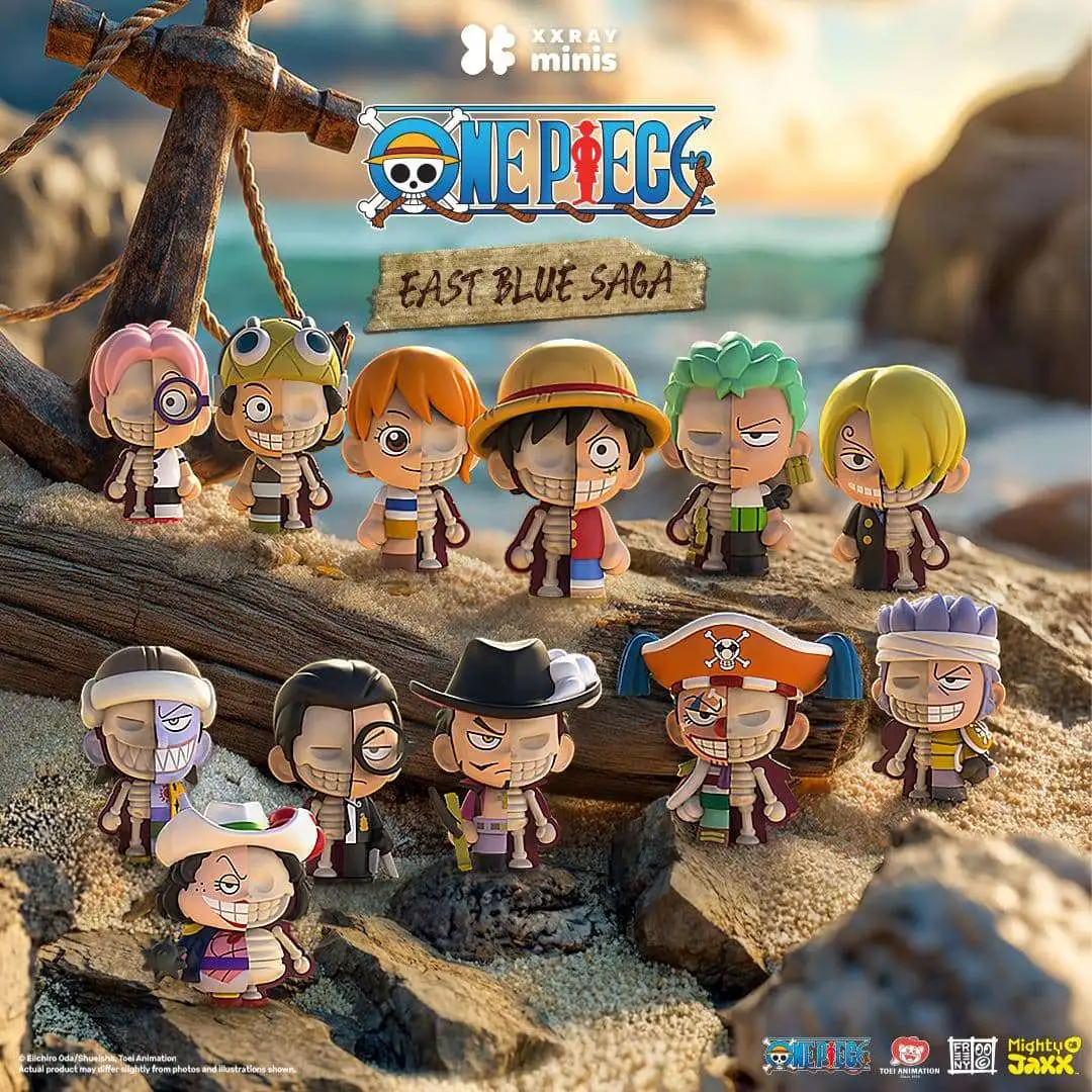 One Piece XXRAY East Blue Saga 2 Mini Vinyl Figure Pack 1 RANDOM Figure ...